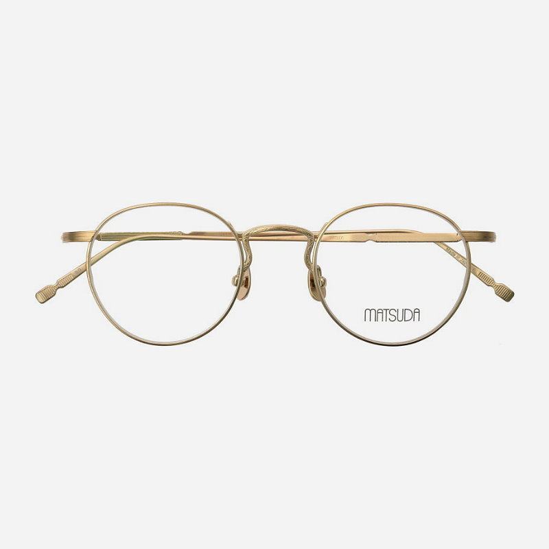 日本MATSUDA松田纯钛复古眼镜框