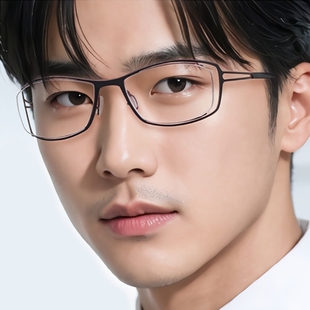 日本限定Spec 超轻方框纯钛近视眼镜架ES6302T Espace眼镜框男女款