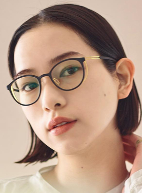 日本Spec Espace眼镜框男女款全框超轻纯钛小脸设计感眼镜架2372