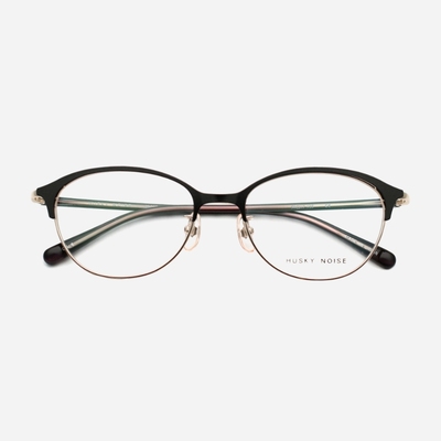 日本手工女士纯钛大脸显瘦眼镜框