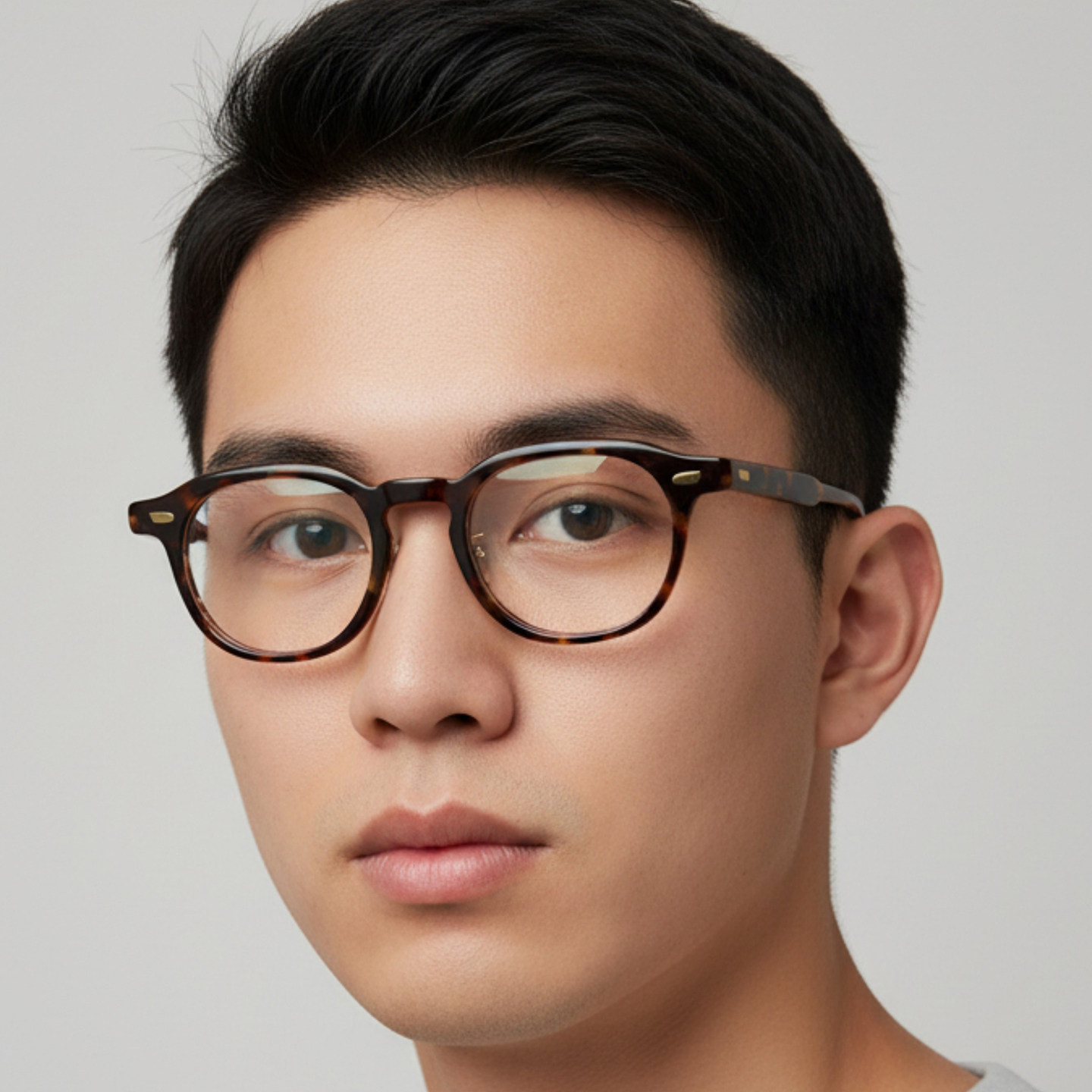 日本限量Chiyoko赛璐珞眼镜框手工复古全框复古近视男眼镜架8301