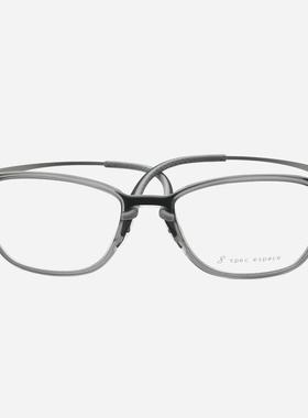 SPEC ESPACE手工眼镜框男近视可配超轻纯钛宽脸运动女眼镜架1872T
