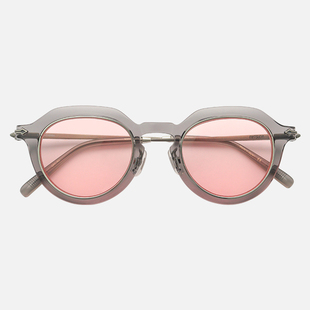 日本限量MATSUDA松田墨镜超轻纯钛复古高级感透明男女太阳镜M2057