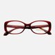 ESCADA艾斯卡达眼镜框女款 板材黑色全框方框大脸时尚 眼镜架6006