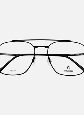 RODENSTOCK罗敦司得眼镜架飞行款纯钛眼镜框男近视可配镜片7105
