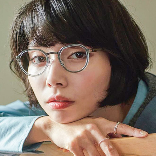 日本SpecEspace纯钛女款眼镜架