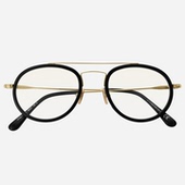 TomFord汤姆福特眼镜框飞行员时尚 复古圆框防蓝光眼镜架TF5676B