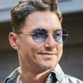 日本MATSUDA松田墨镜男款 纯钛超轻飞行员防紫外线开车太阳镜M3121