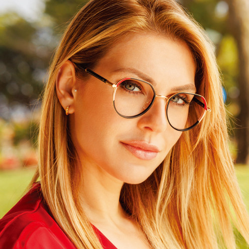 Hickmann/海歌漫金属女眼镜架