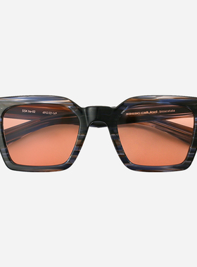 日本SASAKI赛璐珞手工眼镜框潮流方框复古男女全框近视眼镜架BA02