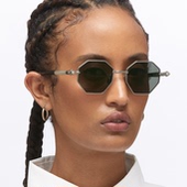 德国KUBORAUM墨镜男女款 多边形小众设计防紫外线高级感太阳镜P74