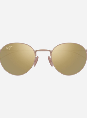 Maui Jim茂宜睛墨镜运动偏光防紫外线水银反光圆框太阳镜MJ0691S