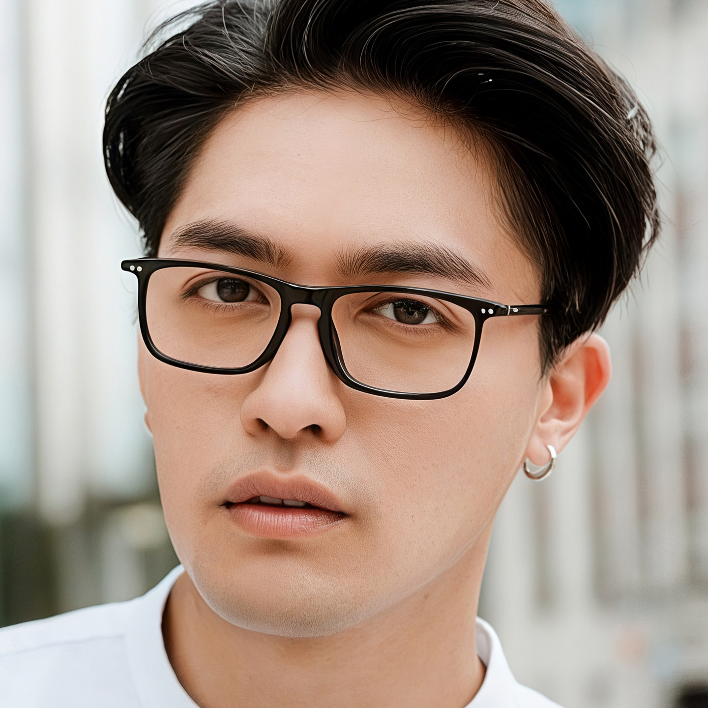 德国Lunor眼镜框男女时尚超轻商务复古板材近视方框眼镜架A5 238A