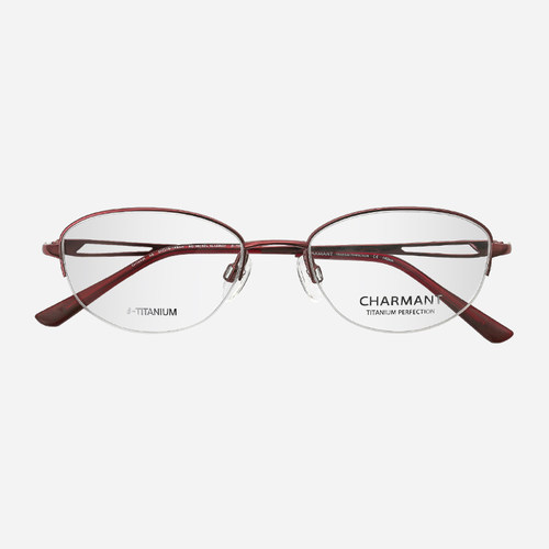 日本Charmant夏蒙半框纯钛眼镜框