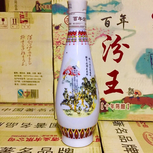 年份酒纯粮酒 老酒2006年53百年汾王陈年老酒收藏酒旧酒 6瓶装
