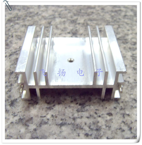 芯片功放铝散热器TO3P 铝散热片40*50*19MM