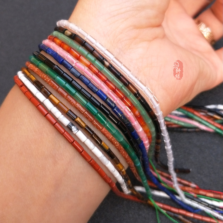 diy天然水晶绿玛瑙散珠