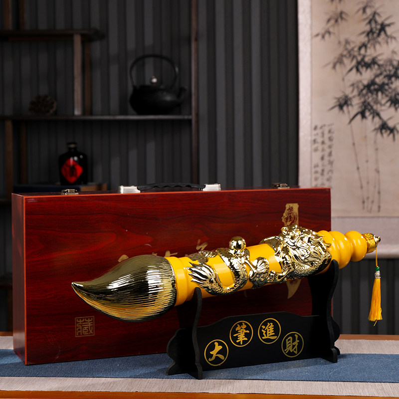 景德镇密封酒瓶雕刻镀金宫廷风