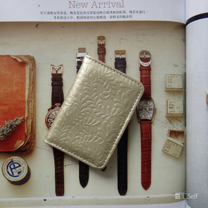 英伦复古立体藤蔓卡包 小巧轻便便携 card holder