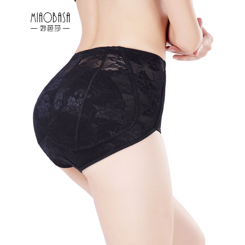 提臀内裤翘臀裤加垫丰臀裤美臀蕾丝三角中腰蜜桃臀假屁股女收腹,女士内衣/男士内衣/家居服,女三角裤,淘宝优惠券,粉丝福利购,淘宝优惠卷