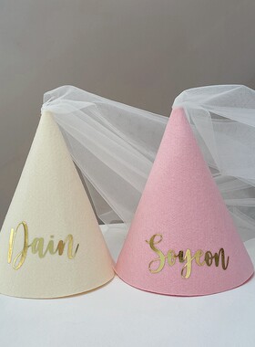 仙女网纱拍照道具装饰装扮生日帽