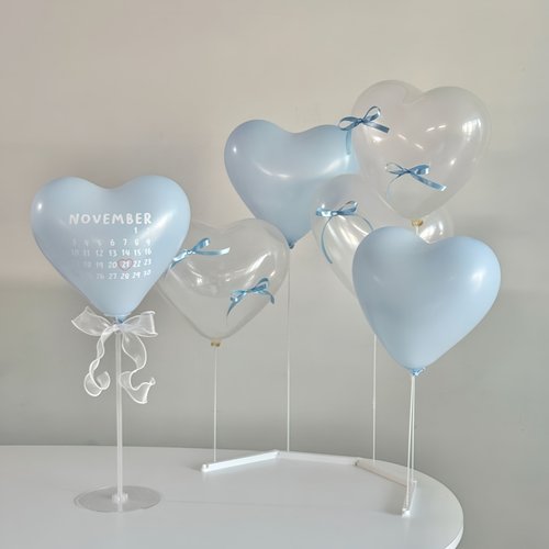 ins芭蕾风求桌面布置桌飘店庆圣诞生日婚礼节日装饰派对气球支架