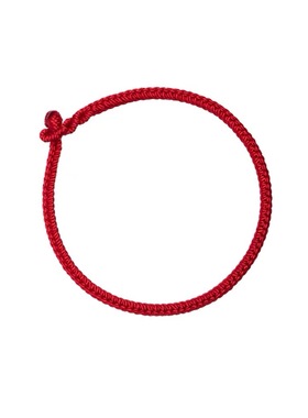 本命年红绳平安好运简约手工编制情侣手绳闺蜜礼物可穿转运珠