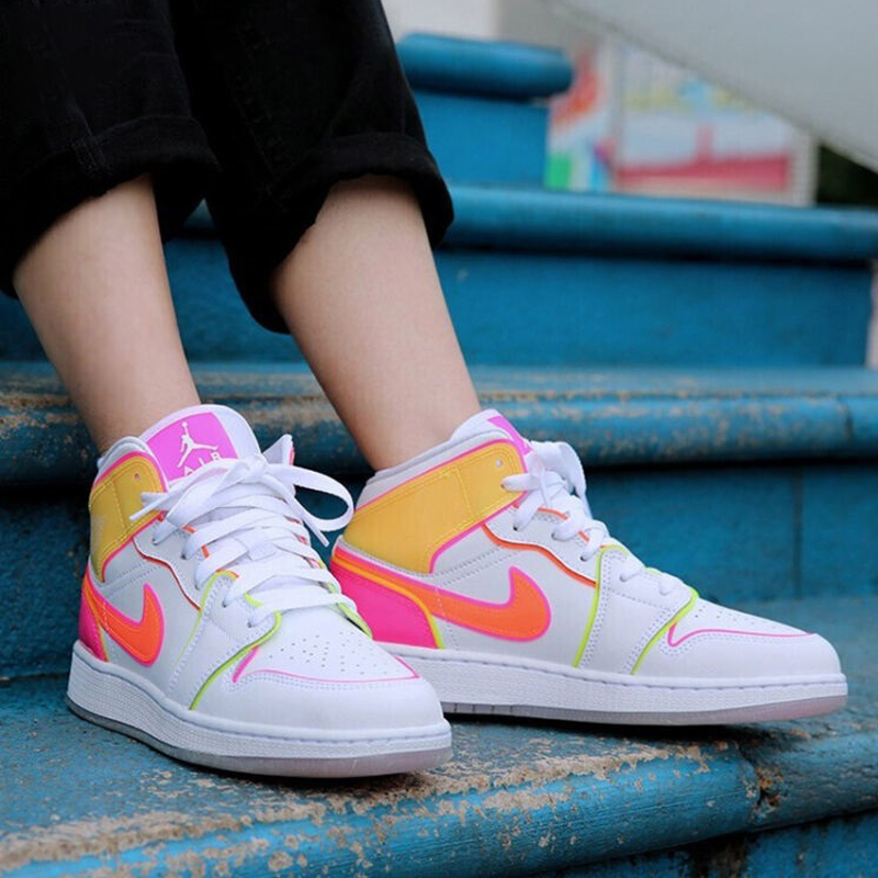 男女鞋JORDAN小扣碎黑脚趾