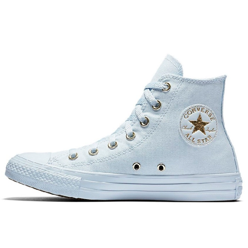 Converse All Star All-Star светло-голубое белое золото