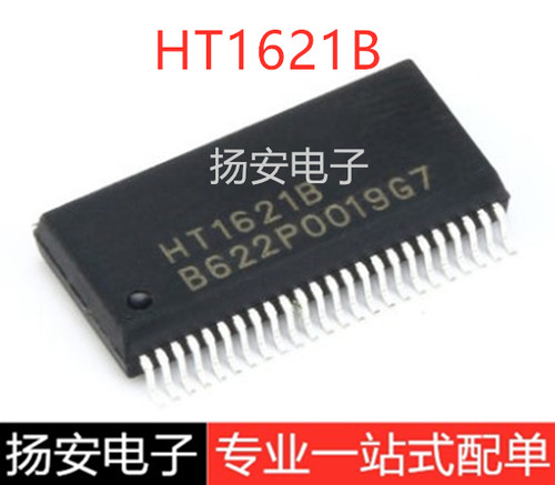 全新原装 HT1621B  SSOP-48  LCD驱动器芯片/RAM映射/液晶