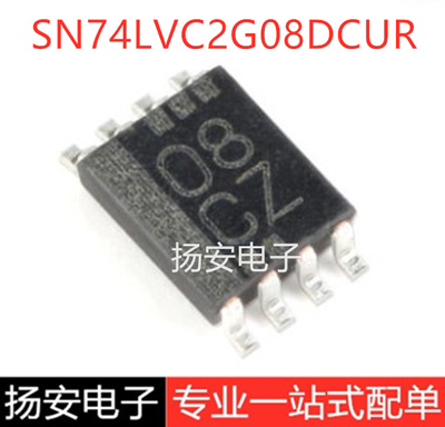 全新原装 SN74LVC2G08DCUR VSSOP-8 双路2输入正与门逻辑芯片