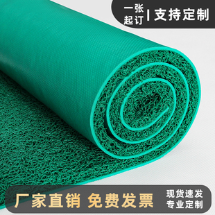 室外地毯绿色入户门地垫塑料丝圈防尘防污门口垫子商用脚垫防滑垫