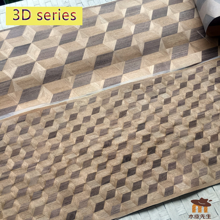 木头木皮电影院3d木皮感官拼接