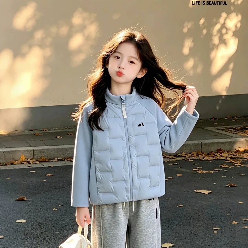 儿童轻薄羽绒服女童校服内胆