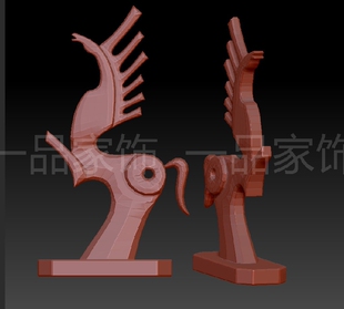 改美林马圆雕图stl模型核雕图三维图立体图精雕图3d打印非实物