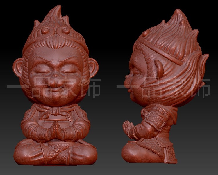 。。。。宝贝是STL格式设计图。非实物。非实物。。。。 店里2000多张STL圆雕图任君挑选。。。。。不定期有更新，敬请关注。。。。。。。