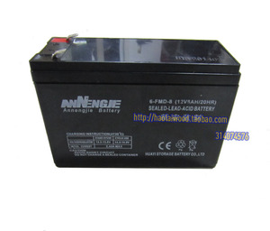 农用园林打药电动喷雾器12V8AH蓄电池 12安电瓶 17A汽油机电启动