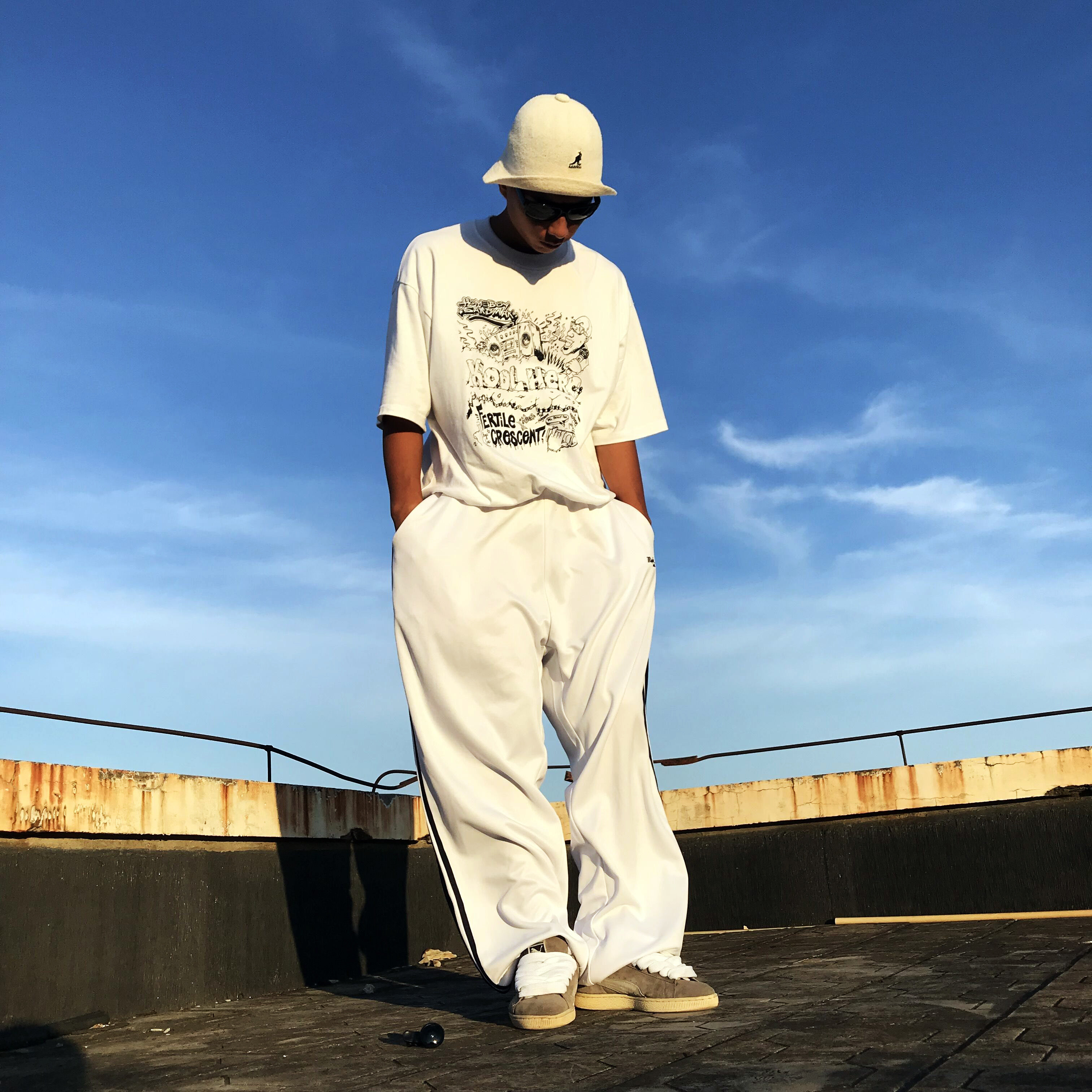 MightSoul複古OldSchool寬松直筒可調節大白藏青運動褲Bboy 滑板在類目 男裝, 休閒褲中 - 來自Buy2taobao.com提供專業的淘寶代購服務