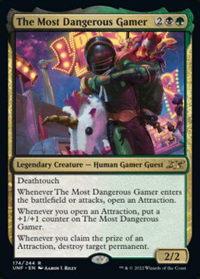 【铃铛卡牌】万智牌 英文 unf 鸡飞 The Most Dangerous Gamer