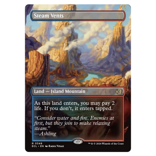 【铃铛】万智牌 英文洛温: 暗影笼罩ECL异画 平/闪 蒸气喷发口348