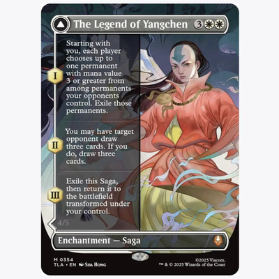 【铃铛】万智牌 英文 降世神通 TLA 异画 平/闪 杨尘传奇 354