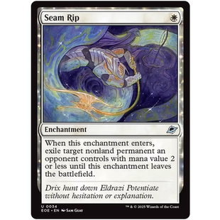 【铃铛卡牌】万智牌 英文 虚空边域 EOE 平/闪 银 接缝裂痕 034