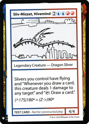 【铃铛卡牌】 万智牌 英文MB1神秘包测试 Sliv-Mizzet, Hivemind