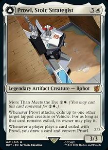 【铃铛卡牌】万智牌 英文 BRO 变形金刚 联动 坚忍策士警车