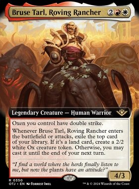 【铃铛卡牌】万智牌 英文 光雷驿镖客OTJ 扩画闪 逡巡牧主布斯陶