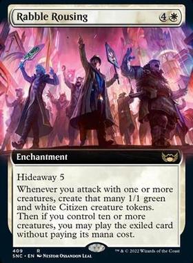 【铃铛卡牌】万智牌 英文 新卡佩纳 扩画 金 民怨漫天