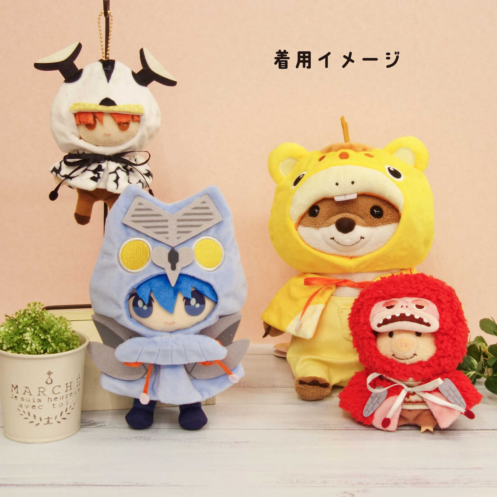 披风斗篷头套日本NDI公仔服装