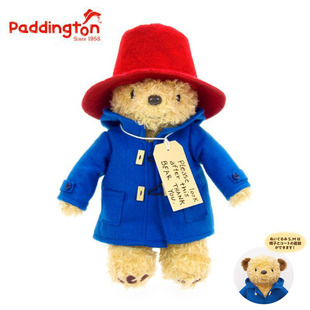 日本代购正版Paddington帕丁顿熊挂件泰迪熊婚礼公仔毛绒玩具女友
