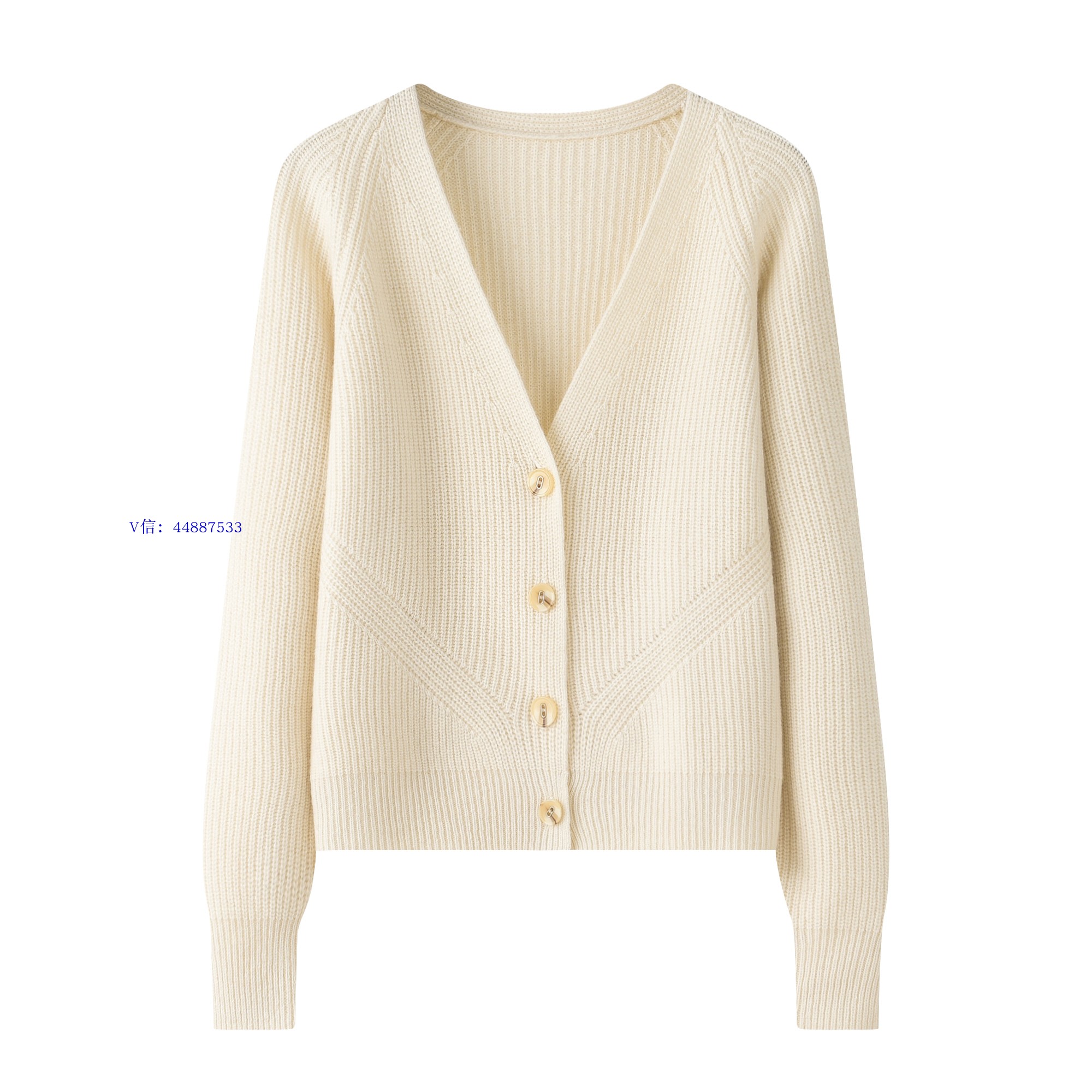 23秋冬新品纯羊绒衫女士V领加厚插件袖韩版休闲短款显瘦针织毛衣