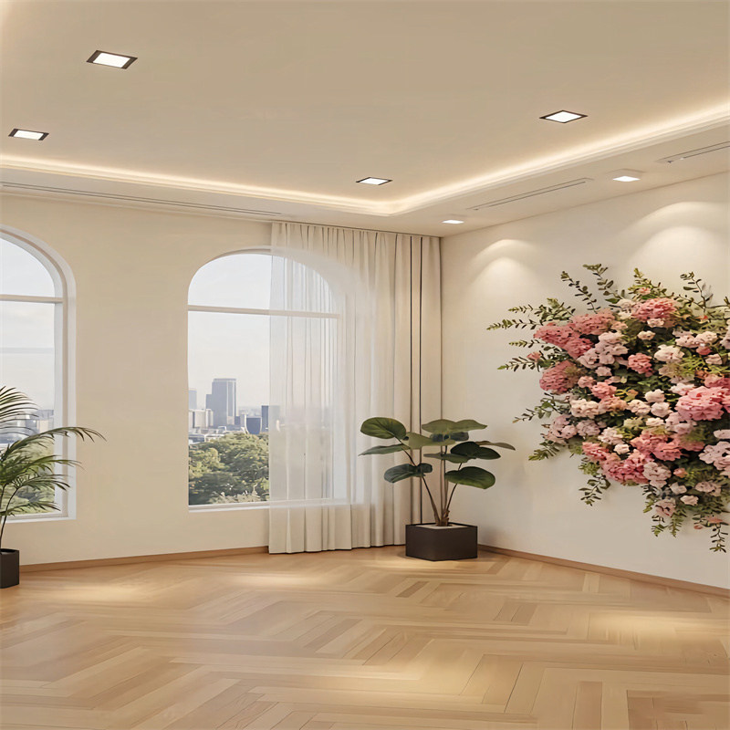 【加厚无纺布】3d立体高清直播背景墙高级感轻奢服装女主播背景布